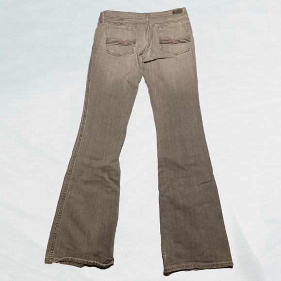 Citizens of Humanity CoH Gray Ingrid Flare Jeans Concord #198 Stretch - Picture 3 of 15